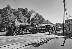 GSMR 1702 in Bryson City B W 1