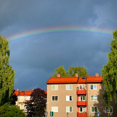 Rainbow over the Arrendatorsvägen