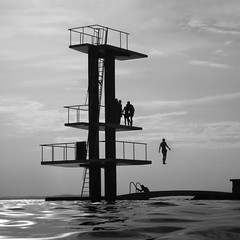 Posing at the Dive Board 2