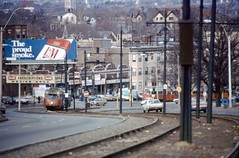 Looking Down Commonwealth Avenue In 1976