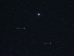 Two double stars in the constellation of Lyra, epsilon and zeta