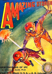 “Amazing Stories,” August 1931. Cover art by Leo Morey.