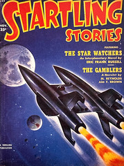 “Startling Stories,” November 1951. Cover art by Alex Schomburg.