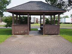 railroad passenger shelter - Gloversville, NY