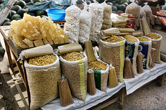 Urgut UZ - Bazar Lump sugar Nawat, Parwarda and Noodles