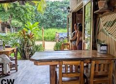 open-air restaurant