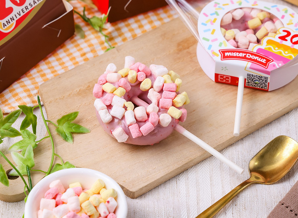 Mister Donut20週年推「統一布丁」甜甜圈!還有整顆布丁「冰沙、奶茶」超滿足必喝 12 Mister-Donut 240902-9