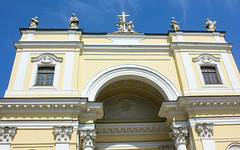 Saint Catherine Basilica by Architects Jean-Baptiste Vallin de la Mothe & Antonio Rinaldi is the oldest Catholic Church of Saint-Petersburg (since 1783), Nevsky Avenue, Tsentralny district. Russian Federation.