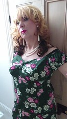 Collectif Dolores Vintage Bloom Pencil Dress