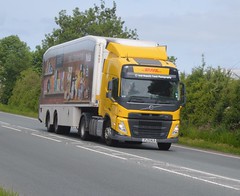 DHL PJ71 HLD On The A5 At Oswestry