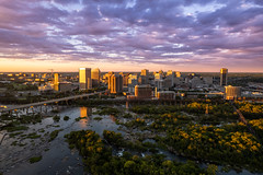 Sunset Over Richmond, Virginia