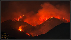 View of the Bridge Fire