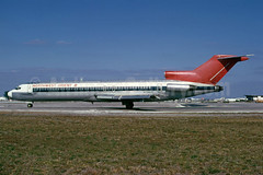 Northwest Orient Airlines (Northwest Airlines) Boeing 727-251 N258US (msn 19977) FLL (Bruce Drum) April 11, 1976