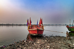 The Red Country Boat at Brindavan