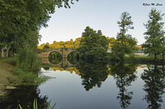 Puente románico sobre el Arnoia (Allariz, Ourense)