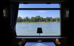 Cruise ship on the Rhine