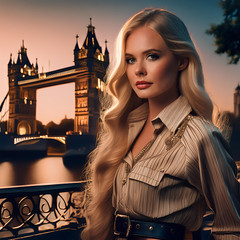 Blonde in London