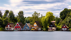 Boathouses in Mirow, Germany (explored)