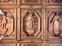 Hearst Castle ceiling