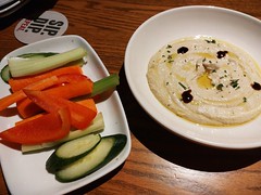 Veggies & Hummus from OJs