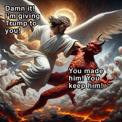 Jesus Satan Trump