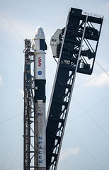 NASA’s SpaceX Crew-9 Falcon 9-Dragon Rollout at Space Launch Complex 40 (NHQ202409270003)