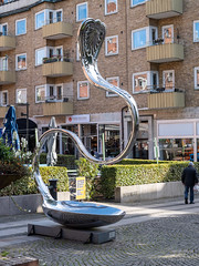 Art project in Borås. The world's largest spoon?