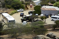 Adam in the shade,, Casibari Rock Formations Aruba tour break 300424_DSC6589