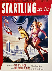 “Startling Stories,” November 1952.  Cover art by Walter Popp.