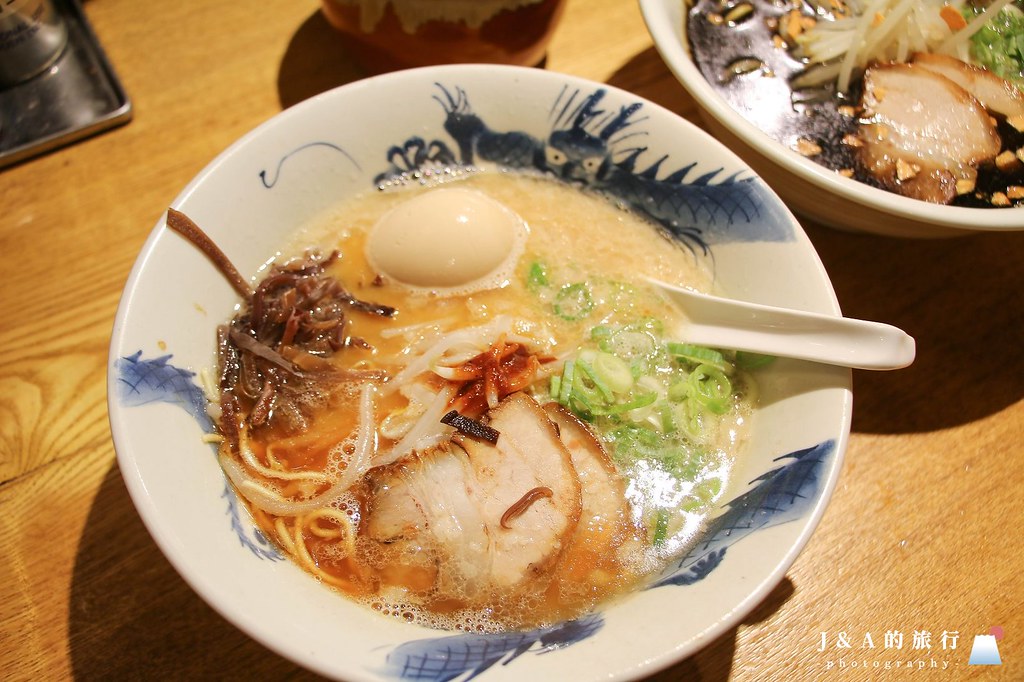 龍之家拉麵-超人氣熊本拉麵，濃郁豬背脂豚骨拉麵推薦 @J&amp;A的旅行