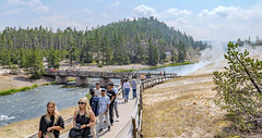 Crossing The Firehole River - Explored