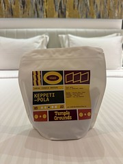 Temple Grounds Sri Lankan coffee delivered to my Colombo hotel!