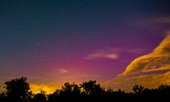 Aurores SAR al Moianès / A faint northern light in Catalonia