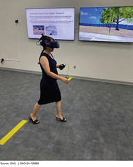 Figure 10: Using Immersive Technologies for Human Factors Research at the Department of Transportation