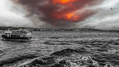 Before the Storm in the Bosphorus Strait