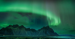 Northern Lights at Vestrahorn