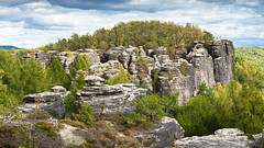 Erzgebirgsblick der Tyssaer Wände