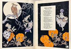 “Halloween Song” by Marjorie Barrows in “Child Life Magazine,” October 1935. Art by Gertrude A. Kay.