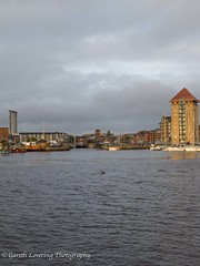 High tide in Swansea Marina (10.05m) 2024 10 18 #10