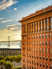 One Market and Bay Bridge