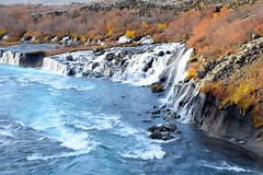 Hraunfossar Falls