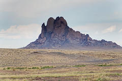 Ford Butte and a Look Across the New Mexico High Desert