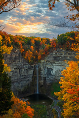 Taughannock Falls Sunset