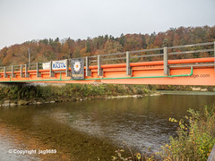 SEN570 Temporary Road Bridge over the Sense River, Laupen, Canton of Bern, Switzerland