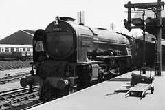 A1 'Pommern' BR 60133 at Peterborough Station - July 1953