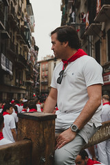 Toño Constantino en San Fermín (Cliente AXON SPAIN)