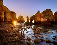 Ponta da Piedade at sunrise - Algarve - Portugal (EXPLORED)