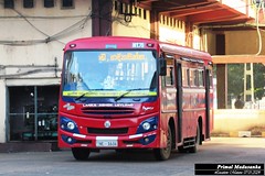 NE-1634 Matara Depot Ashok Leyland - Lynx 4200 C type bus at Matara in 07.01.2024