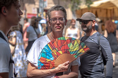 www.100realpeople.co.uk | Lady with the fan