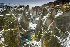 Fjaðrárgljúfur canyon